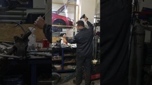 Mitsubishi Lancer ремонт рулевой рейки