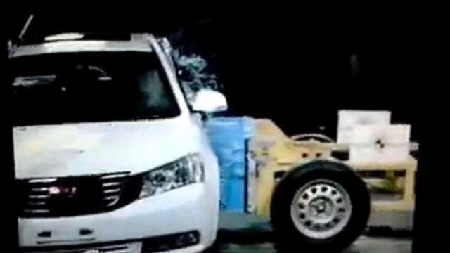 Geely Emgrand EC7 2011 Crash Test смотреть онлайн