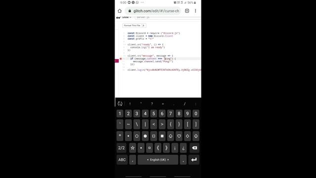 Discord.js on Android Part 2 | Using Prefix | Glitch | Destiny смотреть онлайн