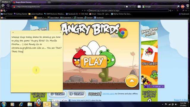 How to Play Angry Birds on FireFox смотреть онлайн