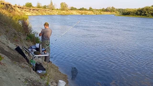 Рыбалка на реке. 100% рабочий донный монтаж.