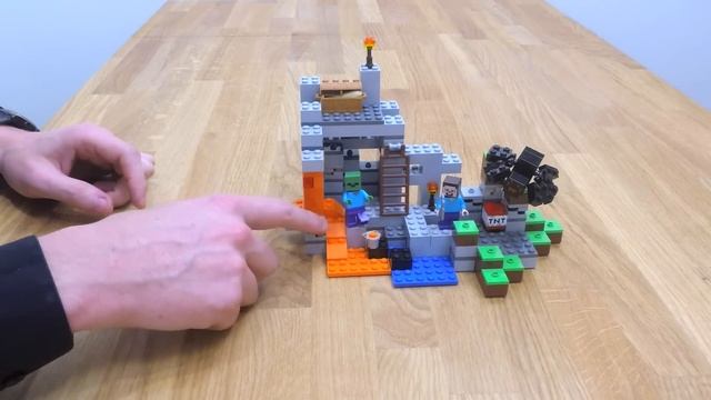 The Cave - LEGO Minecraft - Designer video 21113 смотреть онлайн