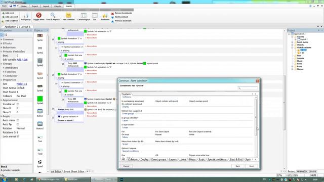 Урок  по Construct Classic ( Scirra Construct )