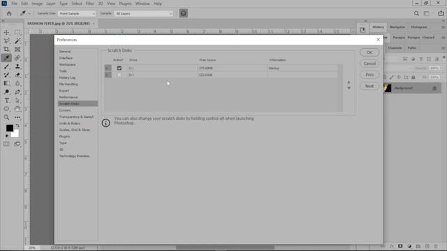 How to fix photoshop scratch disk full | error смотреть онлайн