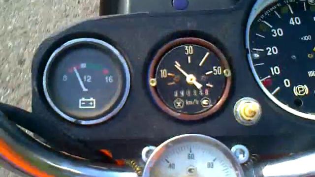 Приборная панель на советский мопэд. смотреть онлайн