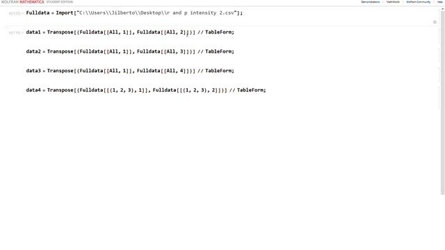 Import excel into Mathematica смотреть онлайн