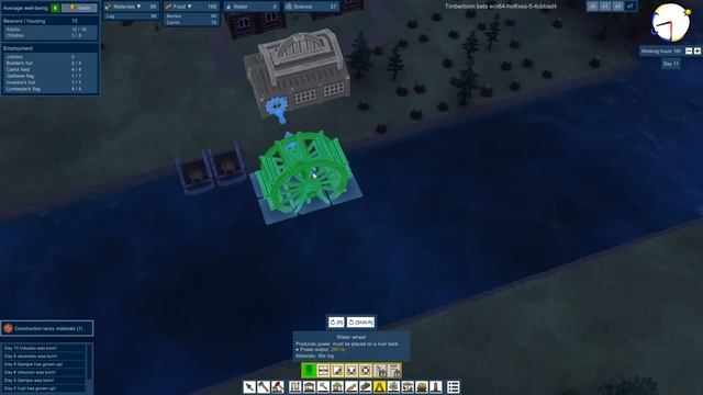 Let's Try: Timberborn (Early Beta) - The Beavers Rule the Earth! смотреть онлайн