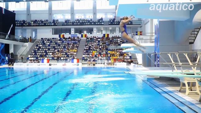Diver Meja Palmer (Sweden). Fall during LEN 2022 смотреть онлайн