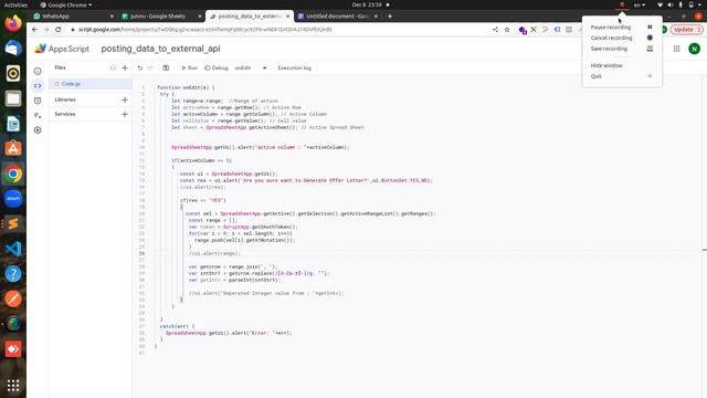 how to post data from google sheet to external api смотреть онлайн