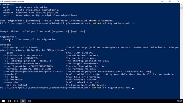 Habilitando Migrations no EF Core #3 смотреть онлайн