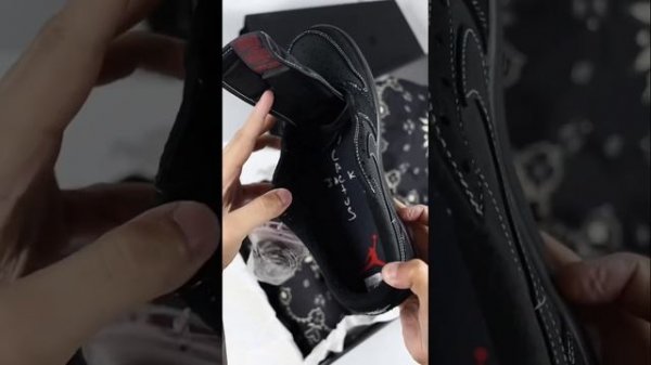 Nike Air Jordan 1 Low OG x Travis Scott "Black Phantom" / Распаковка и Обзор