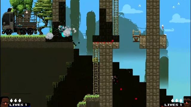 Broforce Непроходимый уровень смотреть онлайн