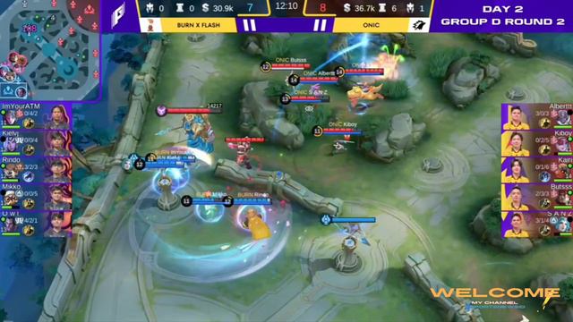 NEXT LEVEL MACRO PLAY ALBERTTT⁉️ ONIC VS BURN X FLASH MTCH 1