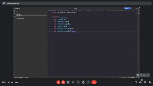 Code Review | Football App| Cheese Cake Team смотреть онлайн