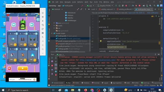 How to Make Car Racing Game App with Android Studio - Ultimate Racing - Android Game App Project смотреть онлайн