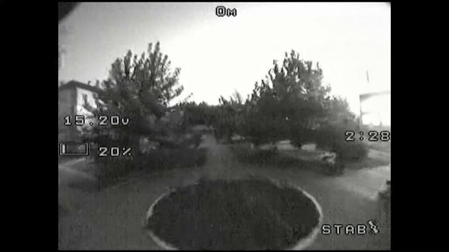 Ночной FPV полёт с курсовой камерой RunCam OWL Plus смотреть онлайн