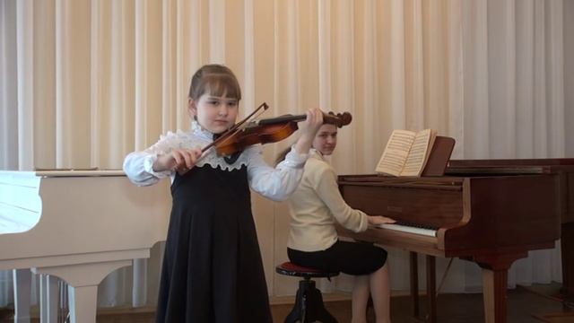Маленькая скрипачка Гуменникова Оля смотреть онлайн