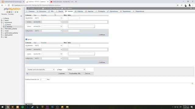 Guía de apoyo PHP (Parte 4/8) - Altas en bases de datos [INSERT INTO] смотреть онлайн