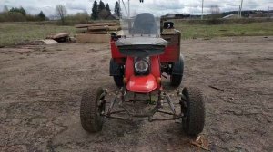 Четырёхколёсный мотороллер Муравей 4х2