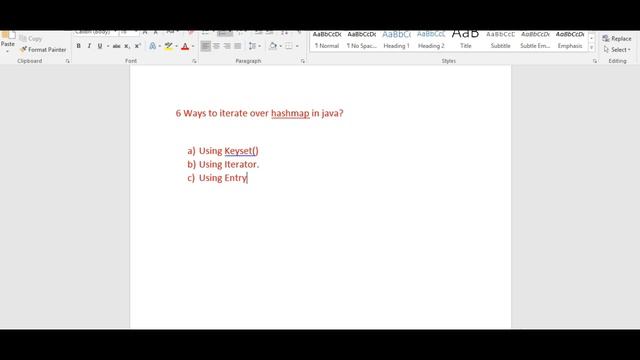 5 Different ways to iterate Hashmap in java? смотреть онлайн