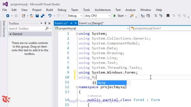 How to Insert Delete Update and View Data From MySQL Database using C#.NET[Part-1][With Source Code смотреть онлайн