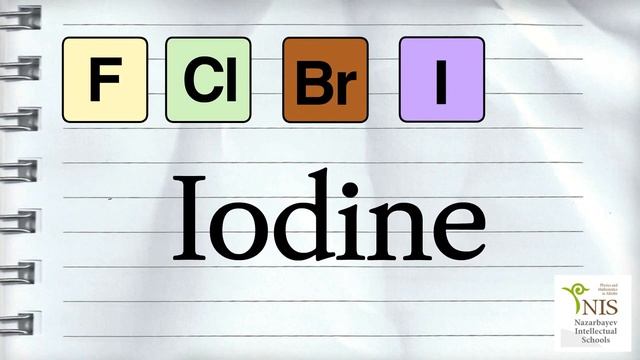 Галогендер. Halogens.