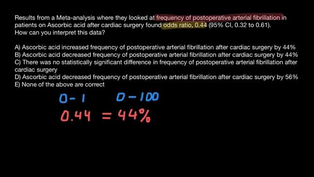 How to interpret Biostatistical data (Odds ratio) смотреть онлайн