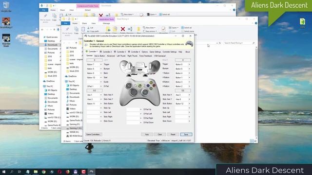 Aliens Dark Descent gamepad not working fix Steering Wheel not detected fix смотреть онлайн