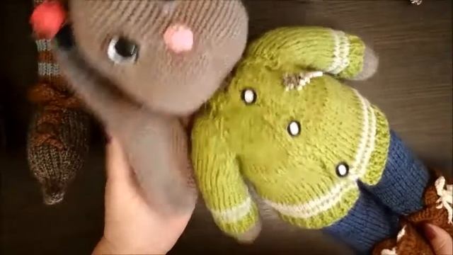 Готовые работы//дед мороз спицами//зайка крючком смотреть онлайн