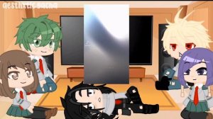 Mha react to YN as Shinobu Kocho | •a lil bit of manga spoiler• | GCRV | Gacha Club Reaction Video