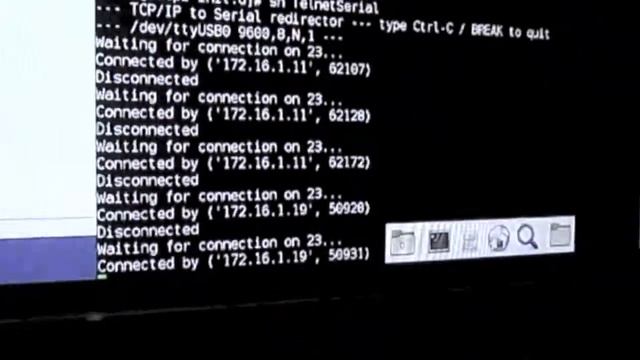 Raspberry Pi; Telnet to Serial Project [Relay] смотреть онлайн