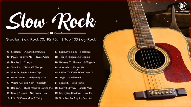 Greatest Slow Rock 70s 80s 90s    Top 100 Slow Rock Of All Time