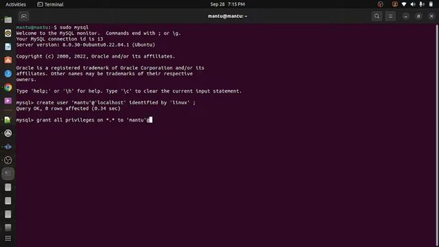3. How to create user in MySQL смотреть онлайн