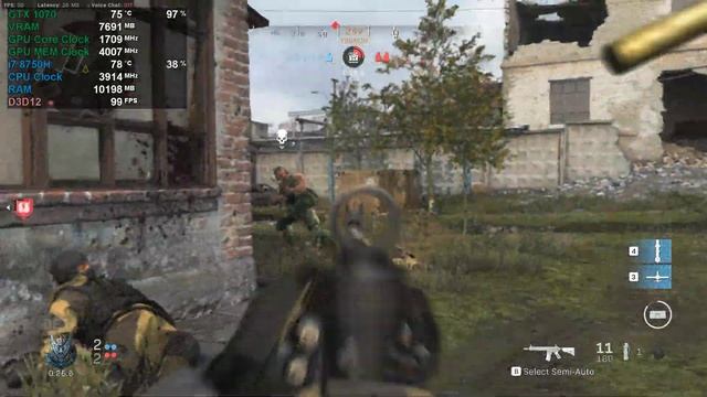 Call of Duty Modern Warfare 2019 BETA Cyber attack multiplayer- Asus rog GL703GS GTX1070 смотреть онлайн