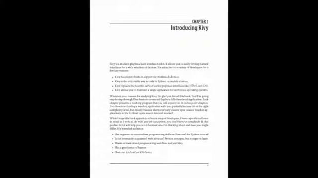 Creating Apps in Kivy: Mobile with Python смотреть онлайн