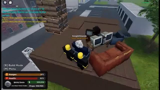 Black market dealer Bloxford DarkRP ROBLOX смотреть онлайн