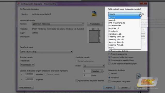 30.3-a Autocad 2013. Configuración de la Impresión. смотреть онлайн