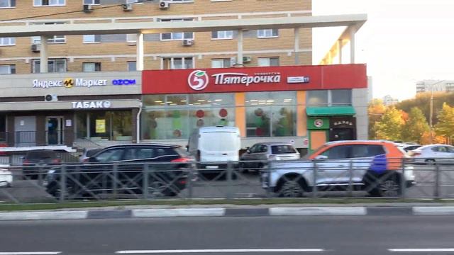 Поездка на автобусе 20 от станции Мытищи до Троицкой улицы и до станции Мытищи смотреть онлайн