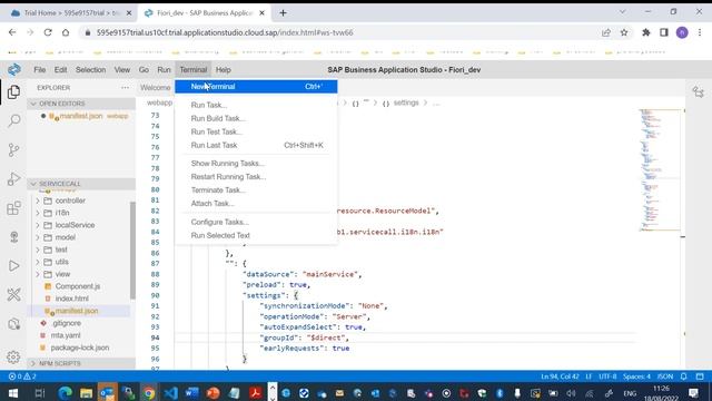 How to develop a Fiori application on BTP and deploy it on Web Client for SAP Business One (FP 2208 смотреть онлайн