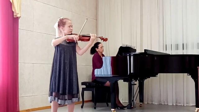 Горбунова Ксения 12 лет, К. Сен-Санс 