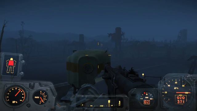 Vertibird Helicopter Crash [Fallout 4] (Cool Gameplay moment) смотреть онлайн