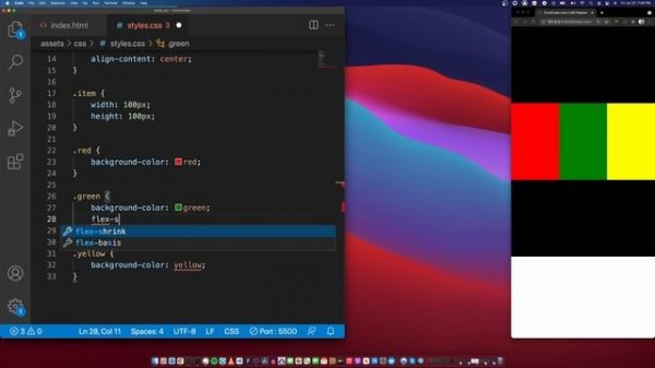Курс HTML/CSS Advanced | Позиционирование Flexbox: justify-content, align-items и другие