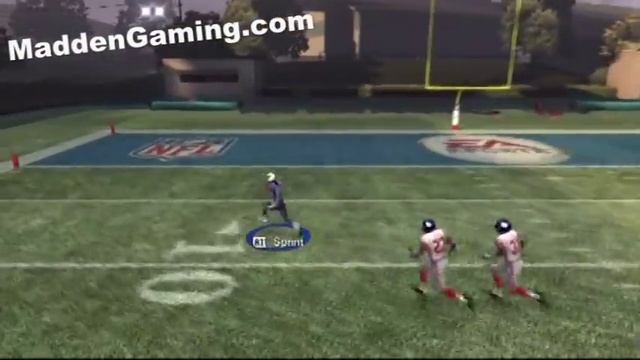 Madden NFL 09 - Chris Johnson - 99 Yard Touchdown смотреть онлайн