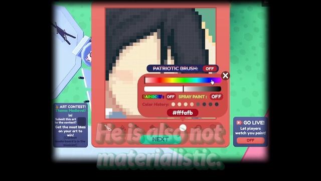 ROBLOX Starving Artists | Drawing Venti from Genshin Impact! смотреть онлайн