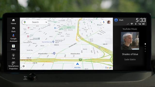 Google Maps | Google built-in Honda