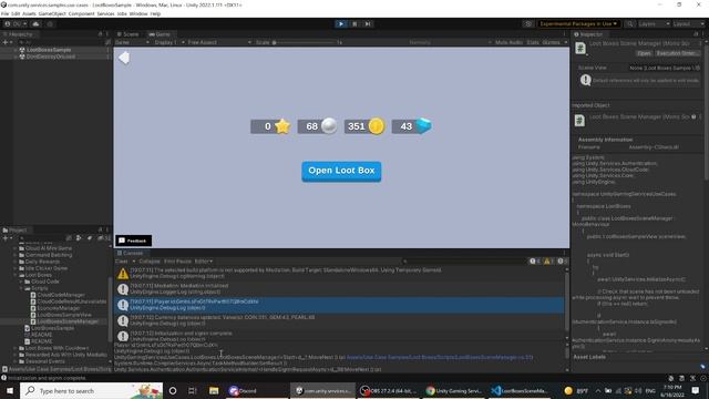 LiveOps wth Unity Gaming Services смотреть онлайн