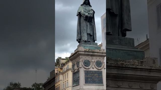 Giordano Bruno Piazza Campo de’ Fiori смотреть онлайн