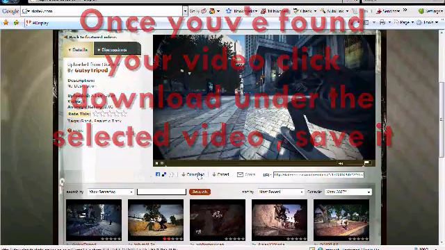 Skate2 (How To Get Skate2 Videos From Skatereel Onto Your Computer)