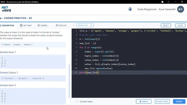 coding practice-29 find the value in list of tuples #python #tuple #listintuple смотреть онлайн
