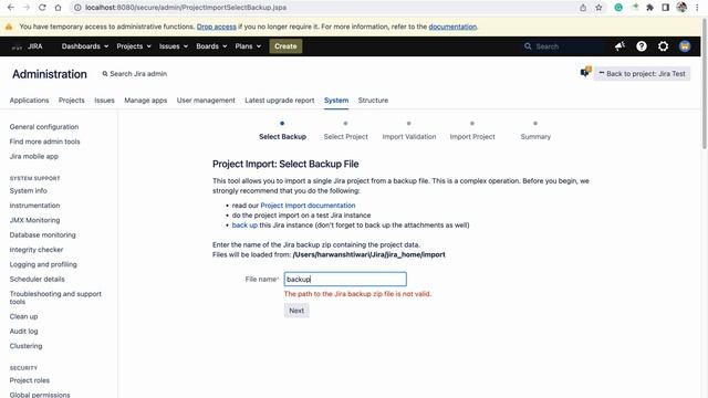 Import/export in Jira. | How to take backup in Jira? #Jira смотреть онлайн